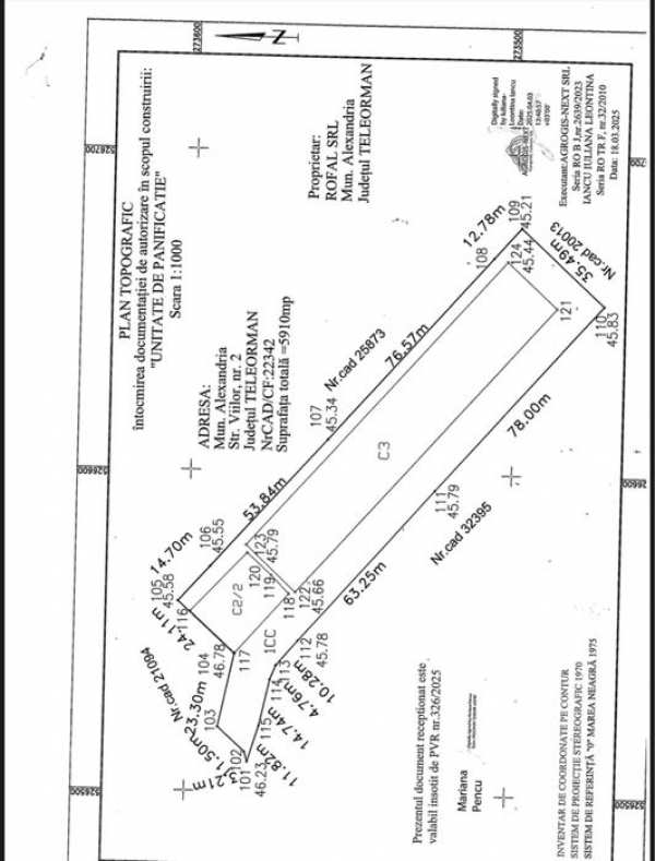 Hală / depozit 2500 mp Alexandria – zona Interex