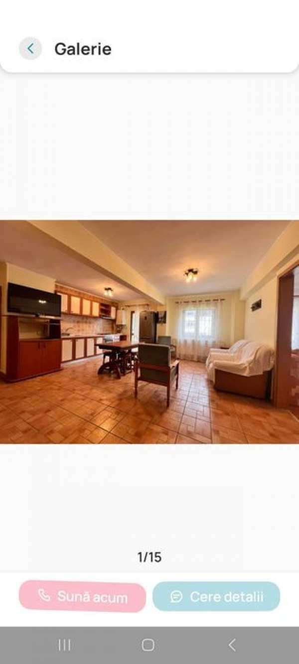 Apartament 4 camere de închiriat Sinaia, str. Stânjeneilor.