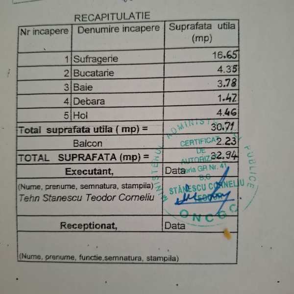 De vanzare garsoniera confort 1