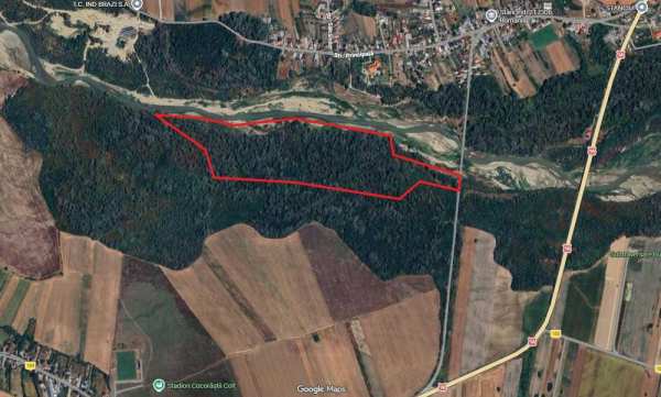 Vând teren (679mp intravilan + 88153mp extravilan/pădure) lângă Ploiești
