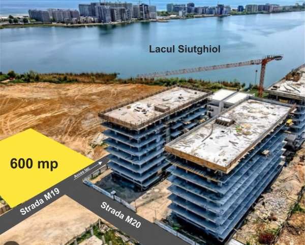 Teren 600 mp in Mamaia Sat, Str M20, langa lacul Siutghiol