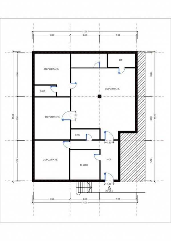 Spatiu de inchiriat potrivit pentru birouri sau productie