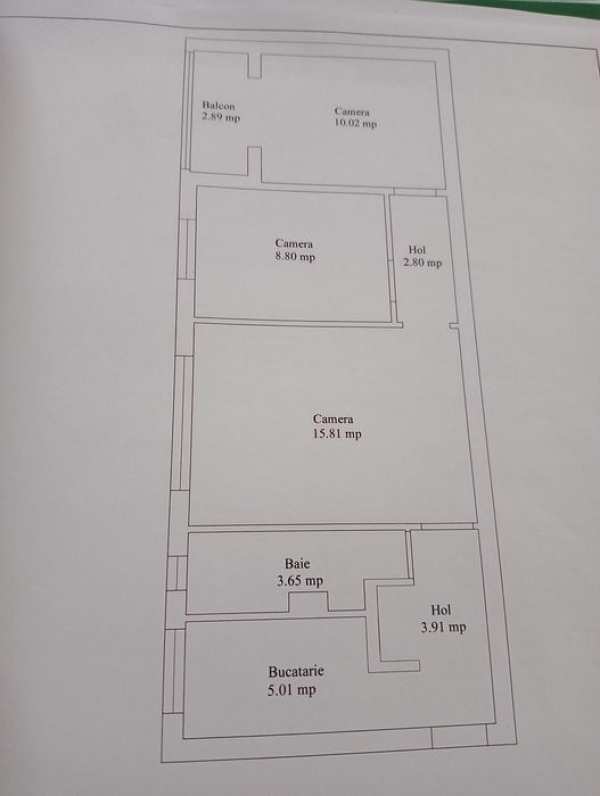 Apartament trei camere