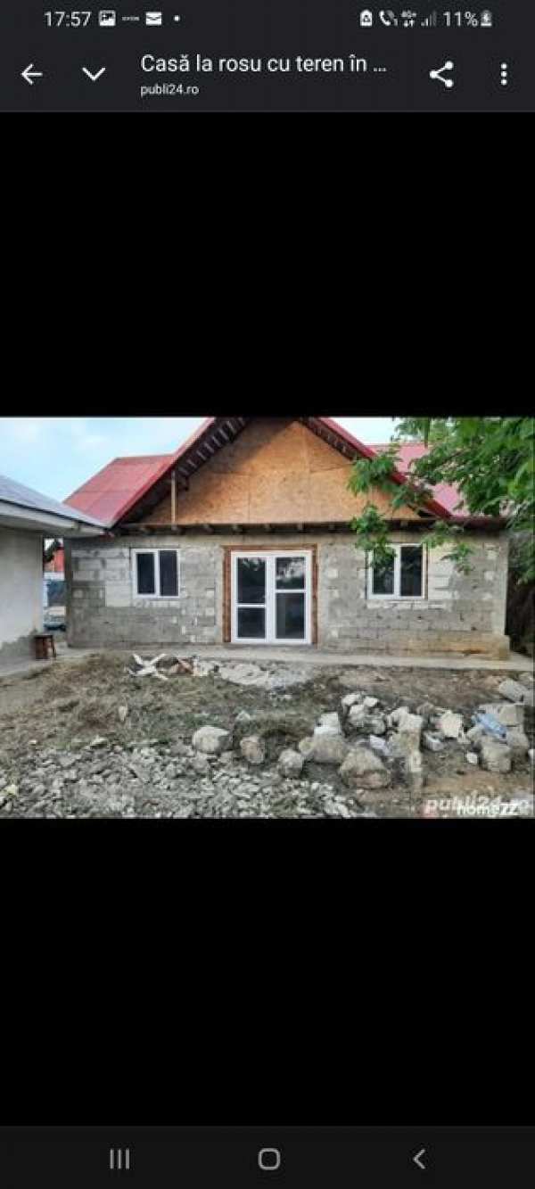 Casa cu teren Tecuci Satu Nou