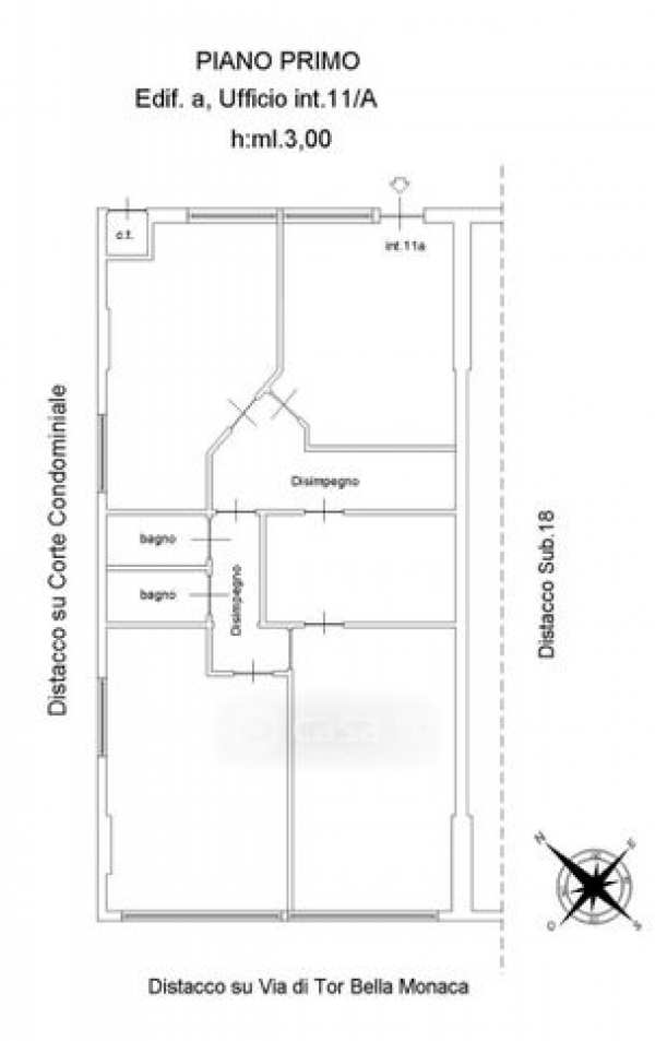 Ufficio in commerciale in Via di Tor Bella Monaca 450