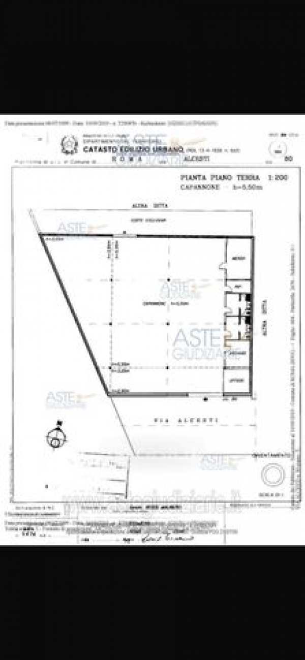 Capannone in commerciale in Via Alcesti 80