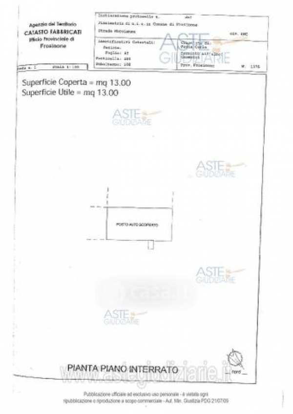 Box/posto auto in residenziale in Via Morolense