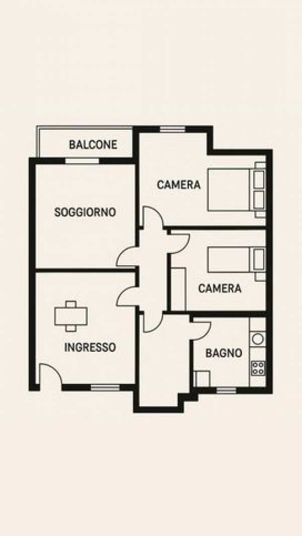 Appartamento in residenziale in centro storico tivoli