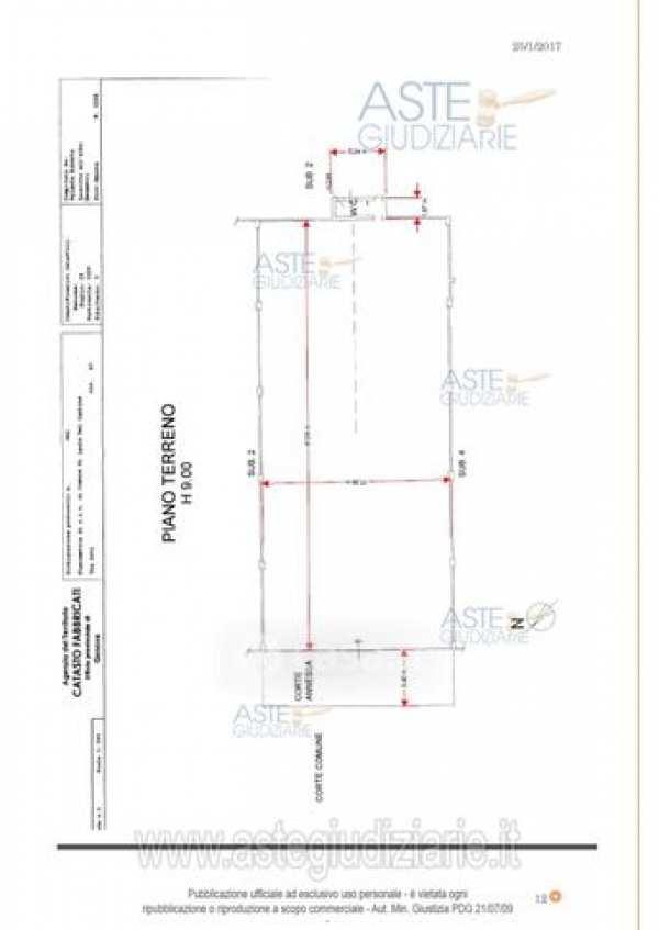 Terreno agricolo in commerciale in 