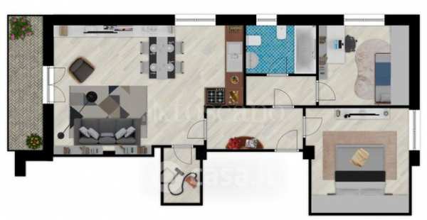 Appartamento in residenziale in Via Gabriele Rossetti