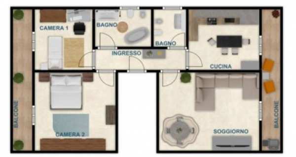 Appartamento in residenziale in Via Bellaria