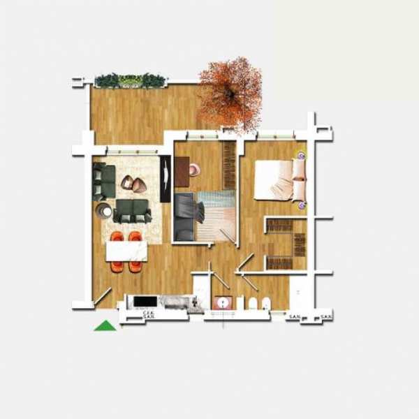 Appartamento in residenziale in Via Montebello