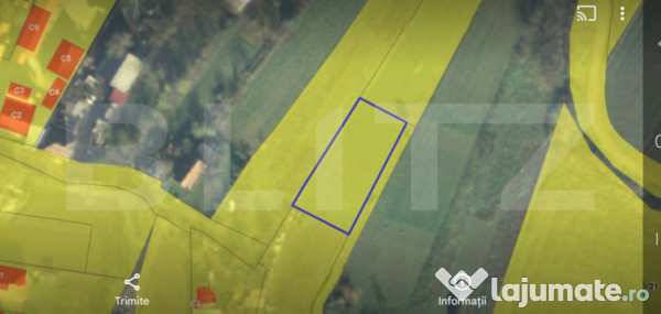 Teren intravilan, 900mp, amati