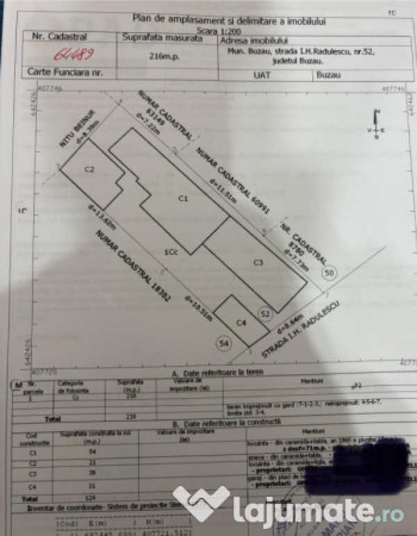 Casa cartier 23 august buzau