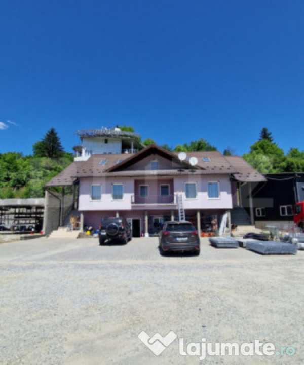 Duplex + hala + teren 5000mp