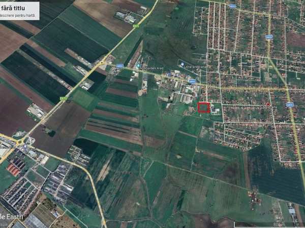 Teren intravilan 10.000mp cu utilitati, imprejmuit, loc. sanleani langa amatex
