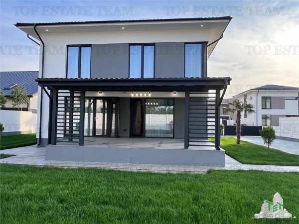 Casa individuala unde luxul este la el acasa, cu 5 camere si curte generoasa, toate utilitatile, prelungirea ghencea zona bragadiru, ilfov