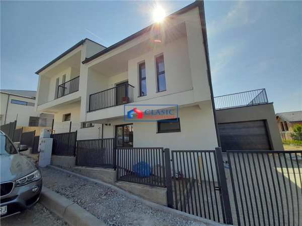 Vanzare casa alipita tip duplex cu garaj in chinteni zona deosebita aproximativ 7 km de auchan iris, cluj-napoca