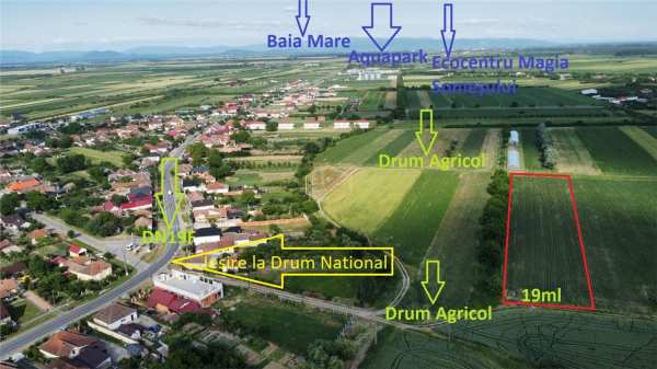 Teren extravilan - 3.600 mp in centru comunei odoreu | preț atractiv