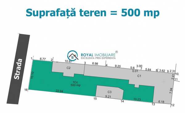 Royal imobiliare - vanzare teren intravilan zona gheorghe doja