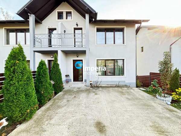 Duplex 5 cam, 3 bai, 220 mp teren, mobilat, 5 drumuri valea adanca
