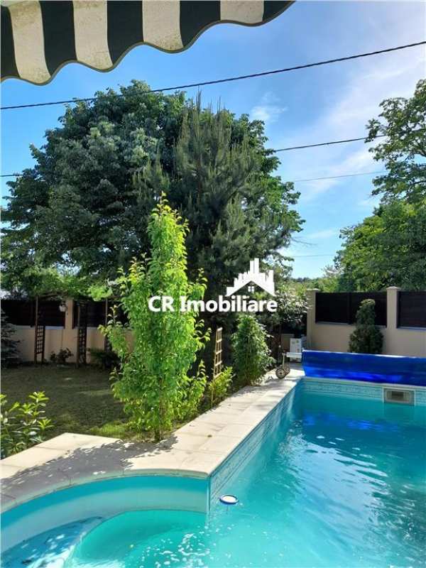 Vila de vanzare langa bucuresti, mobilata, utilata modern, cu piscina