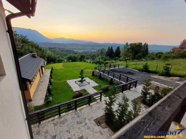 Rezidenta/ pensiune, montana cu vedere panoramica, bran, brasov