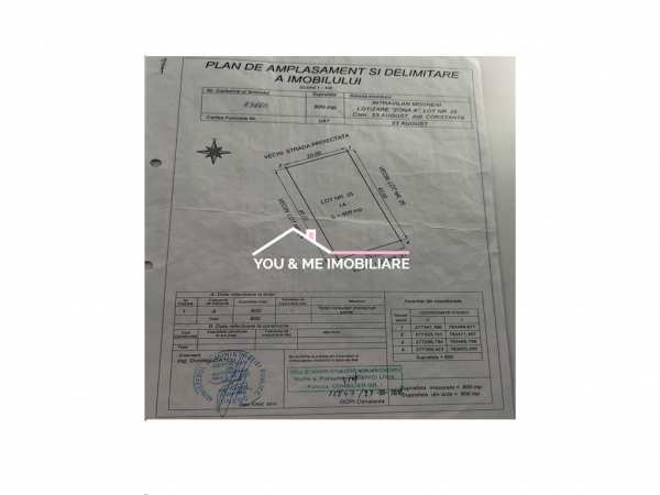 Mosnei teren de vanzare