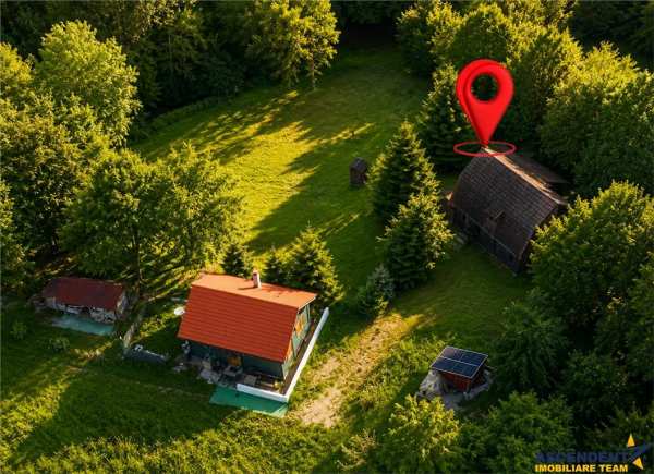Casa/ cabana+2.000 mp teren in miracolul naturii autentice,bucin(praid), harghita.