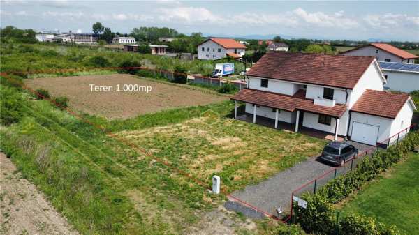 Martinesti - casa noua 4 camere | teren 1.000 mp