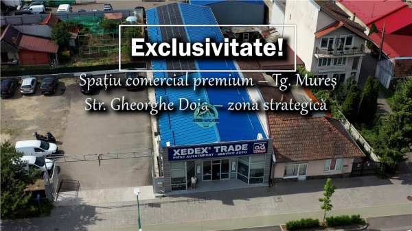 Vand spatiu comercial pe str. gh. doja, ideal pt. showroom, supermarket, constructie blocuri