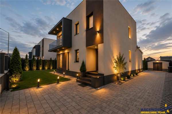 Casa contemporana premium, mobilata, utilata, accesorizata, sanpetru, brasov