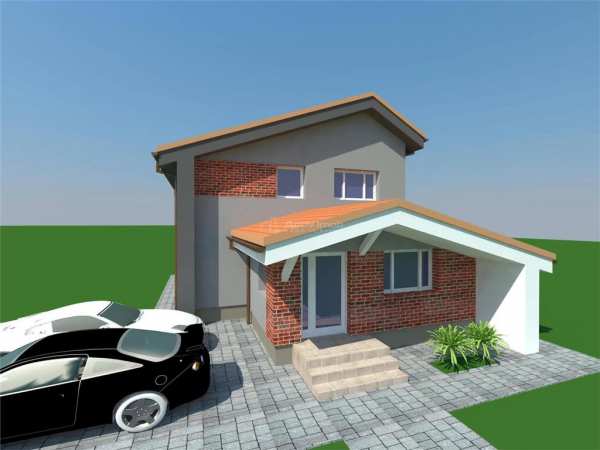 Casa la rosu - constructie 2025 - mintia