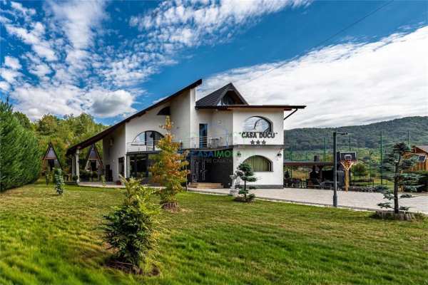 Pensiune 3 stele de vânzare în călimănești | 8 camere + 2 a-frame | teren 5.574 mp | afacere la cheie | 0% comision, bonus - un mercedes benz gle 350d